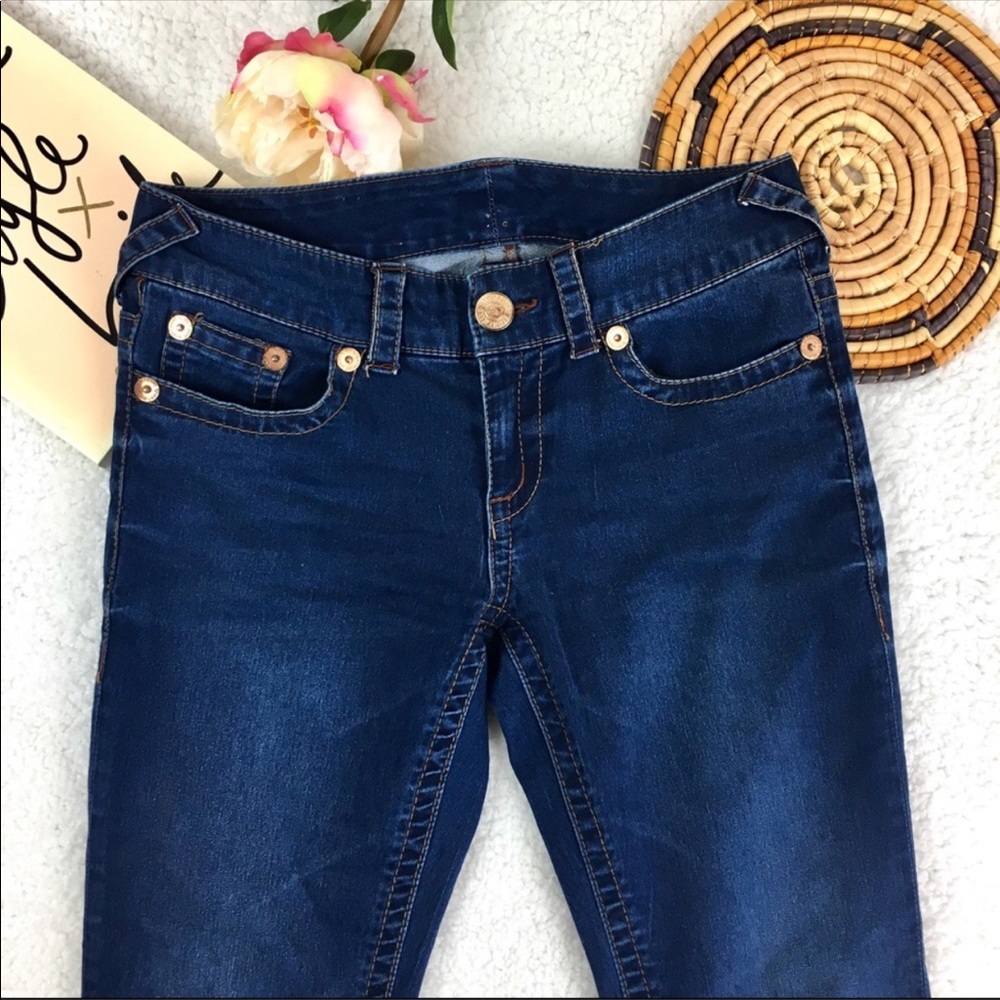 7 For All Mankind Skinny Jeans- Dark wash